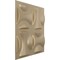 Ekena Millwork 19 5/8in. W x 19 5/8in. H York EnduraWall Decorative 3D Wall Panel Covers 2.67 Sq. Ft. WP20X20YOECE - alternate 3